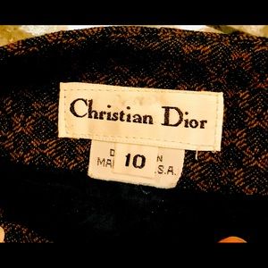 Vintage CHRISTIAN DIOR pencil skirt *UPDATED*